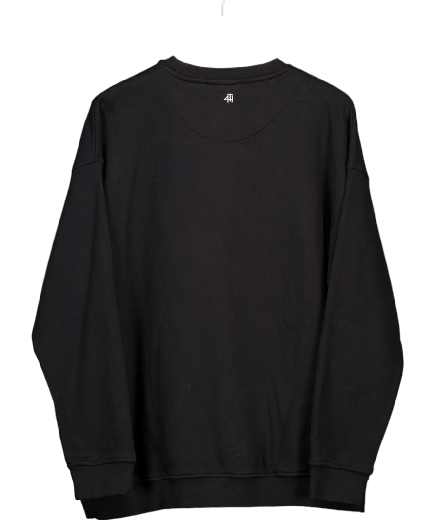 4th & Reckless Black Fourth Studio Oversized Sweatshirt - Gigi UK M - Reliked