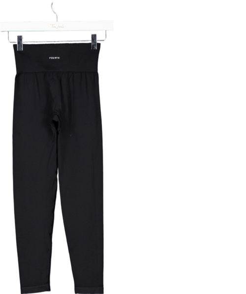 4th & Reckless Black Seamless Leggings UK S - Reliked