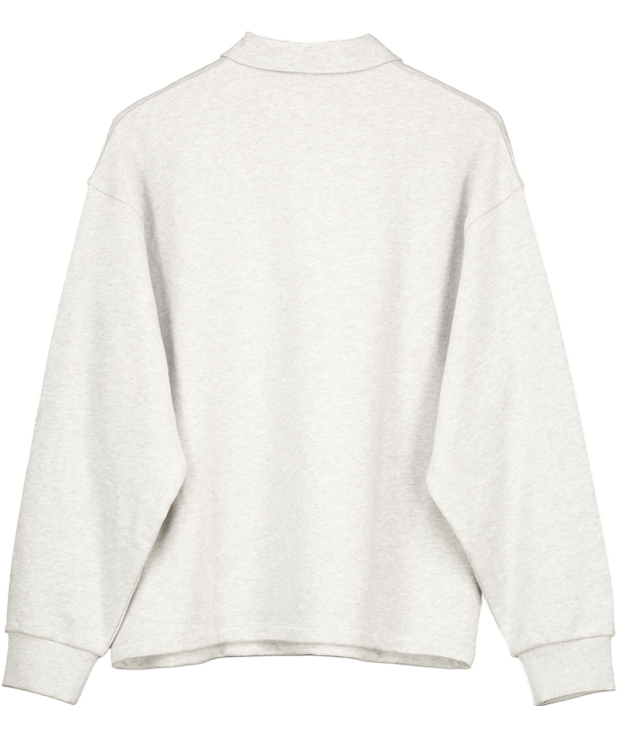 4th & Reckless Grey Fourth Branded Rugby Top - Alba UK S - Reliked