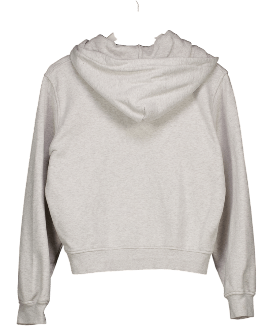 4th & Reckless Grey "sports Club" Sara Zip Hoodie UK S - Reliked