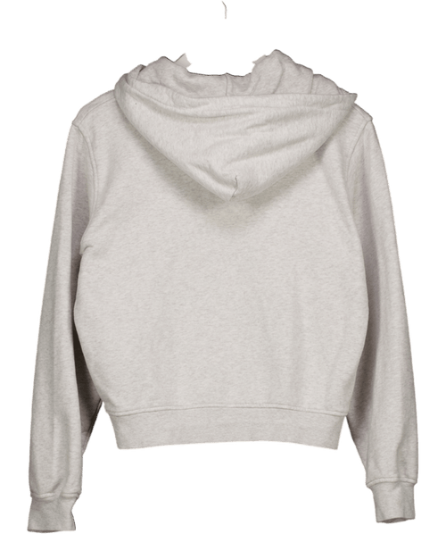 4th & Reckless Grey "sports Club" Sara Zip Hoodie UK S - Reliked