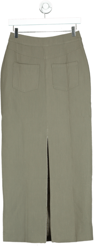 4th + Reckless Olive Kennedy Skirt UK 6 - Reliked