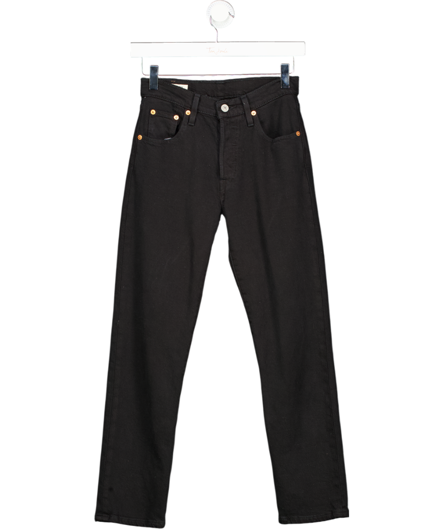 levis Black 501 Original Jeans W23