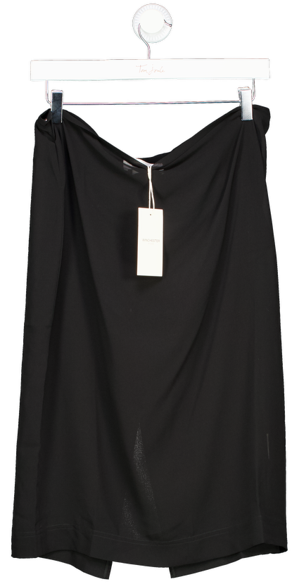 WINCHESTER Sheer Mid Length Skirt Black UK 10