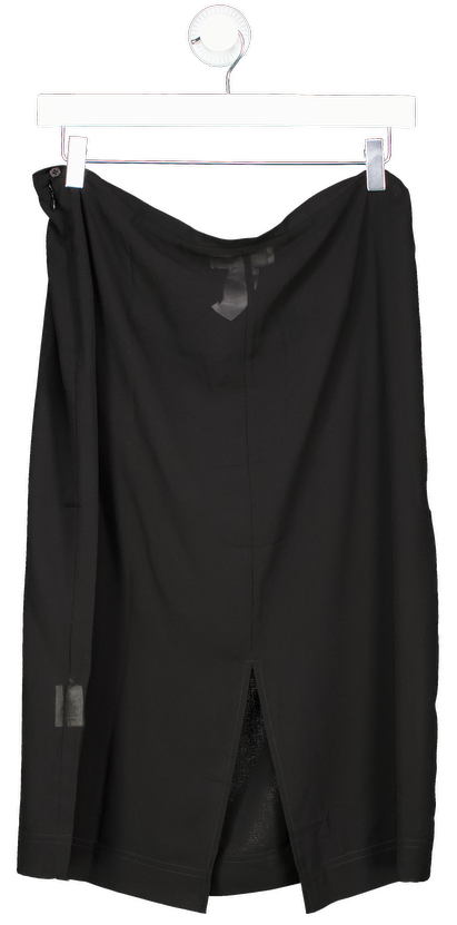 WINCHESTER Sheer Mid Length Skirt Black UK 10