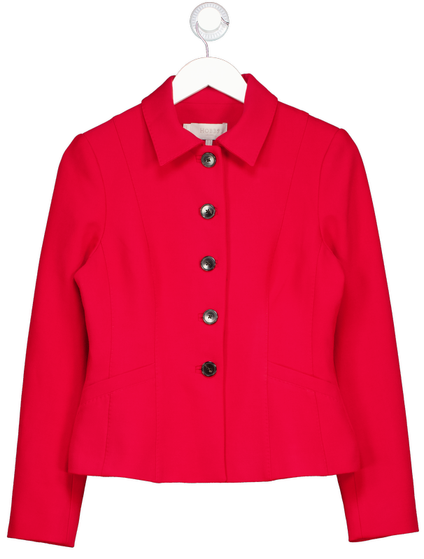 Hobbs Red Blazer UK 10