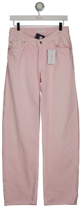 Lovers and Friends Pink V Front Curve Jeans W25