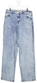 Ambela Blue Straight Stretch Tall Jeans UK 18
