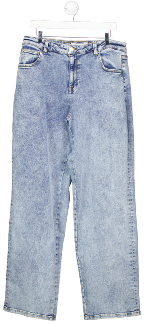 Ambela Blue Straight Stretch Tall Jeans UK 18