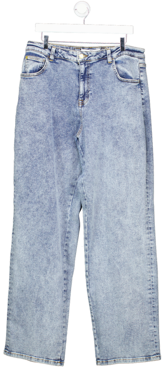 Ambela Blue Straight Stretch Tall Jeans UK 18
