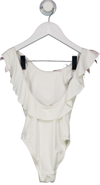 STELLA COVE White Pastel Rainbow Petal Swimsuit 2 Years