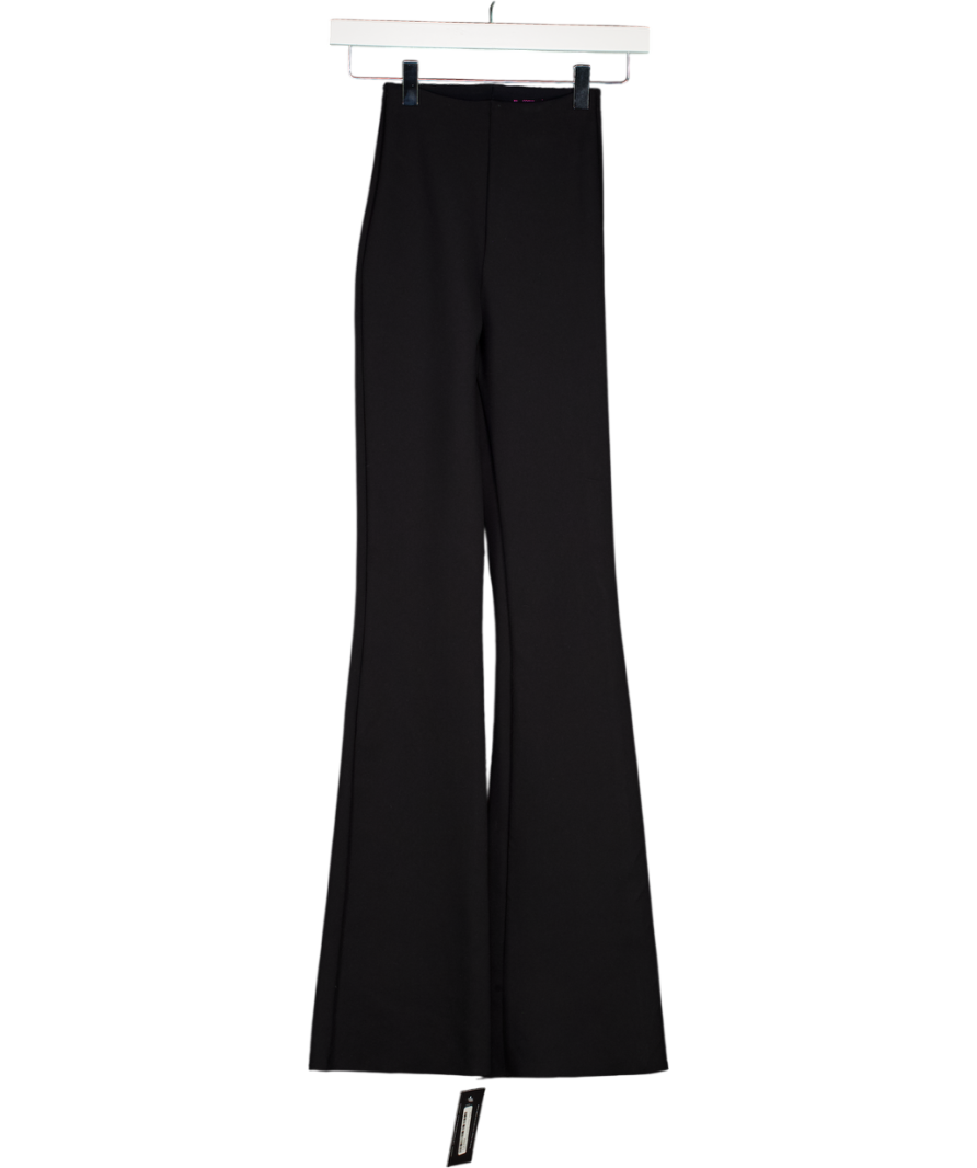 COMMANDO Black Neoprene Stretch-woven Leggings UK XS