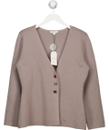 Monsoon Beige Saf Structured Cardigan Natural UK M