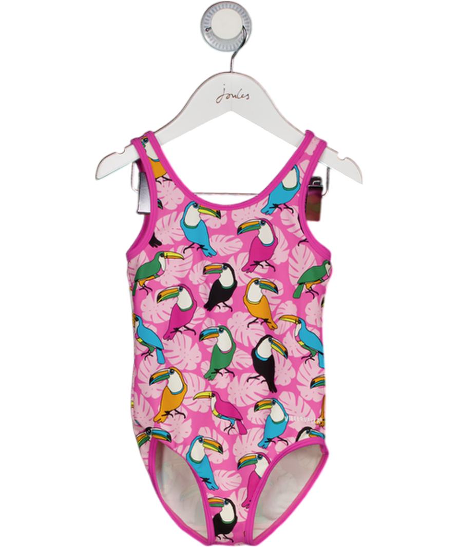 VILLERVALLA Pink Swim Suit Toucan Flamingo 110cm 5 Years