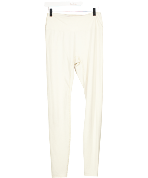 Adanola White Classic Seamless Leggings UK L