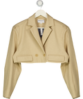 GENTLEWOMAN Cropped Camel Beige Blazer One Size
