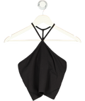 Lululemon Black Halterneck Padded Tank Top UK S