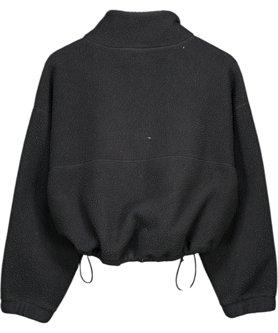 gymshark Black Training Oversized Fleece Sweatshirt UK M