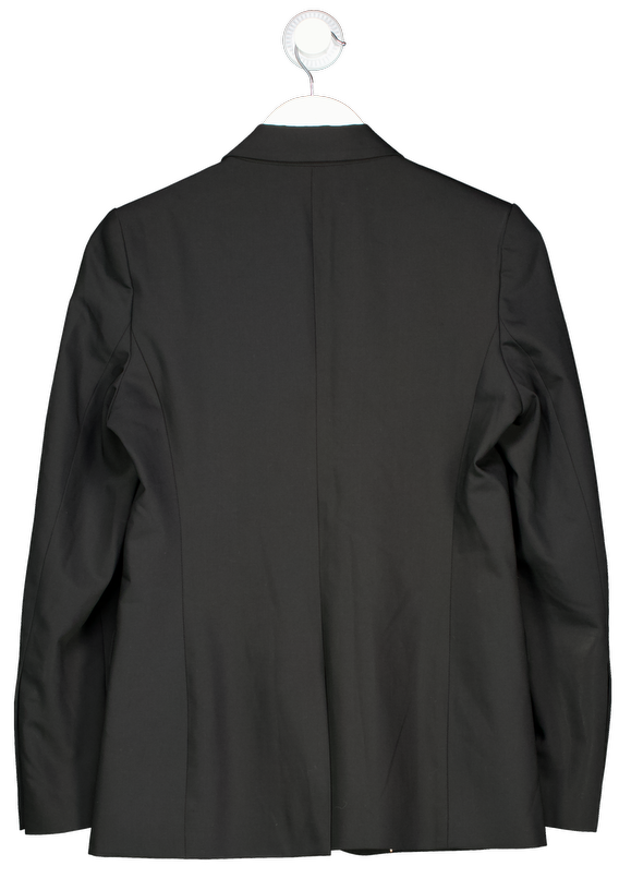 Whistles Black Wool Blend Blazer UK 10