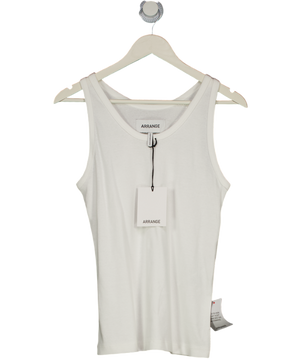 ARRANGE Premium Vest Top In White UK M