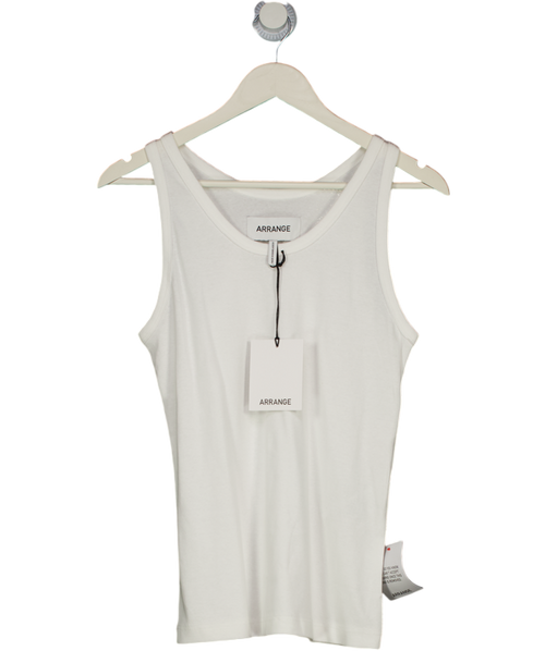 ARRANGE Premium Vest Top In White UK M