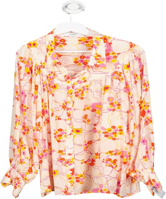 Sunco Multicoloured Floral Print Blouse UK M/L