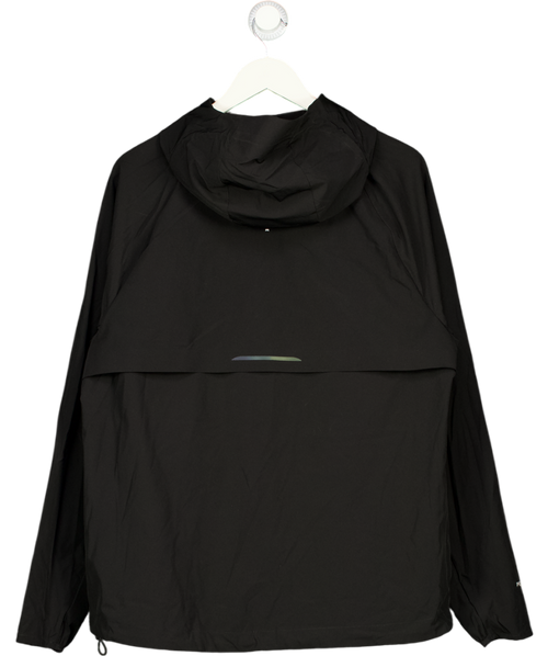 CASTORE X Reiss Black Water Repellent Hooded Jacket UK L