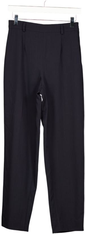 Max&co Dark navy  Slim Fit Tailored Wool Trousers UK 12