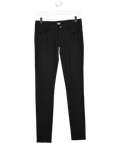 PAIGE Dark Black Low Waisted Verdugo Skinny Jeans W27