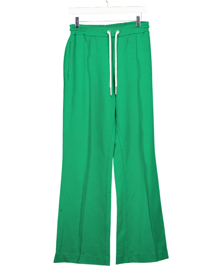 Puma Green Ami Wide Trackpants UK S