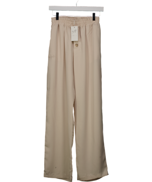 The Sixth Language Cream The Apartment Trousers Pale Ecru UK S