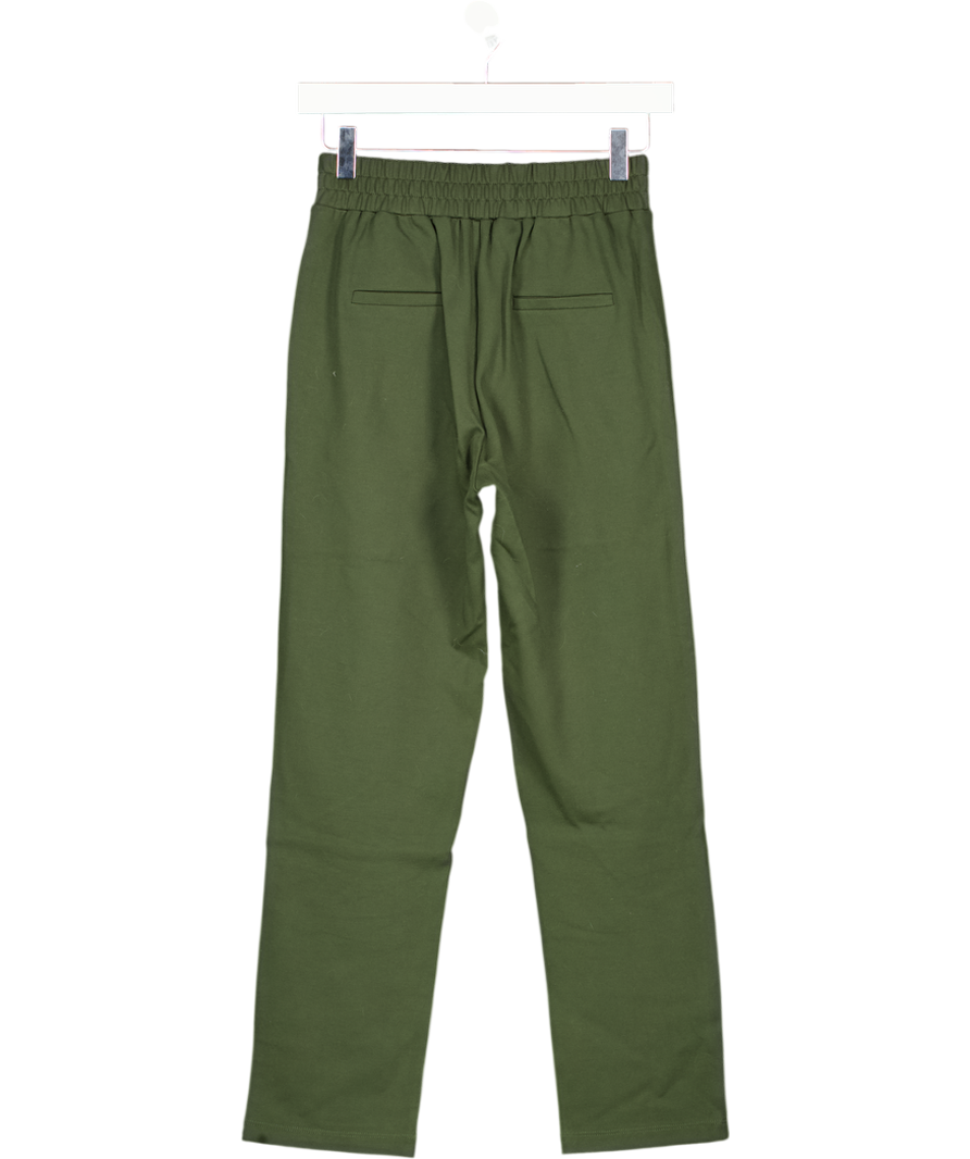 MANGO Green Pocket Jogger Trousers UK XS