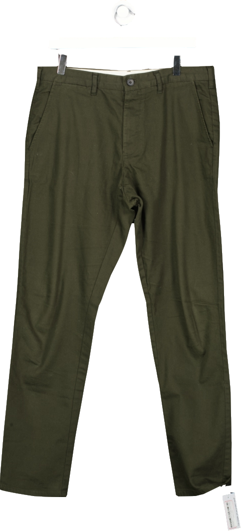 ZARA Green Cotton Trousers W42
