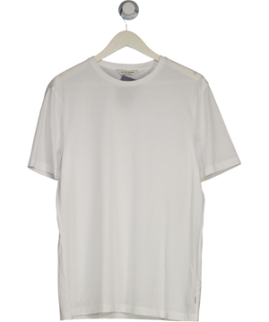 M&S White Premium Supima Cotton Blend T-shirt UK M