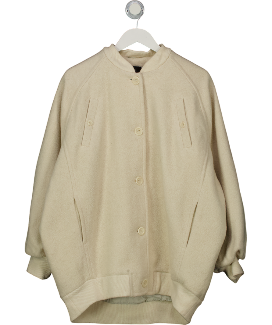 American Vintage Cream Oversized Jacket UK M