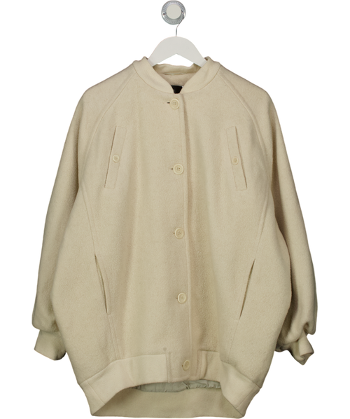 American Vintage Cream Oversized Jacket UK M