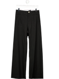 ANTHROPOLOGIE Maeve Black The Colette Cropped Wide-leg Trousers W29