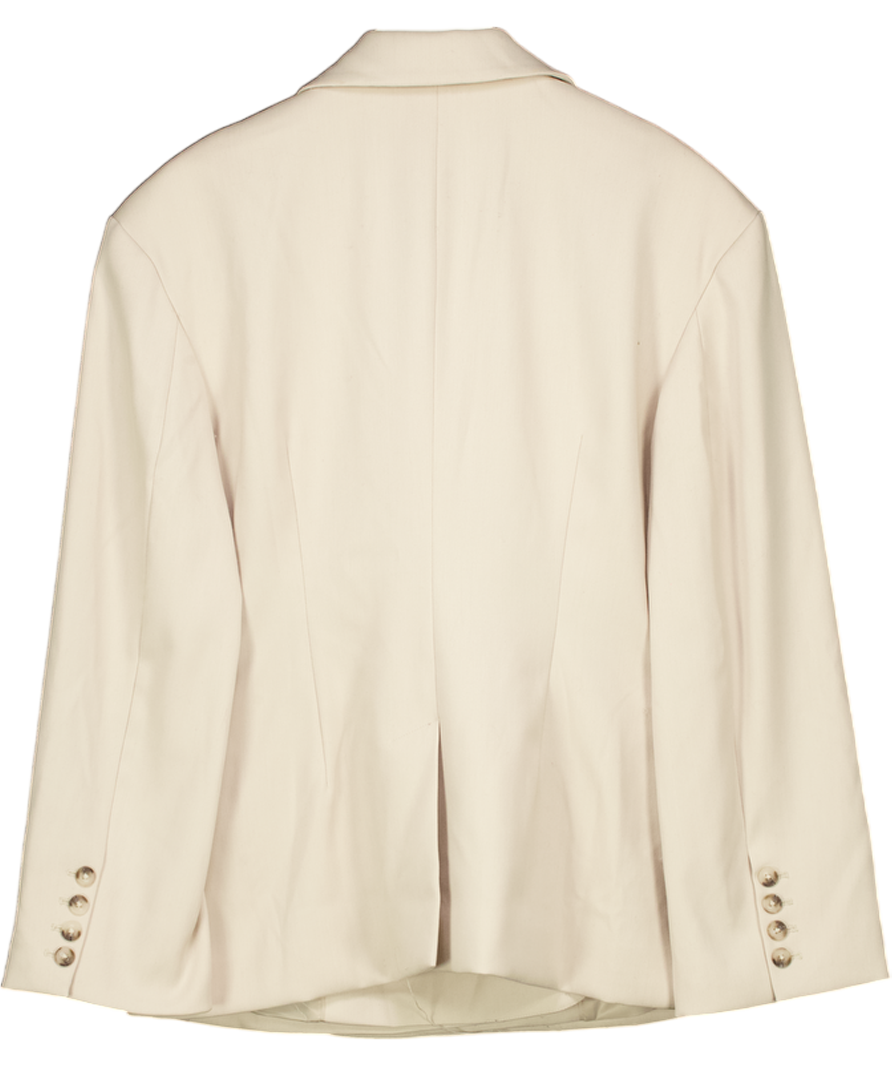 HOUSE OF CB Hudson Beige Hourglass Blazer UK L