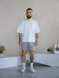 KITH Active Nylon Mesh-Trimmed Grey Shorts s UK XS