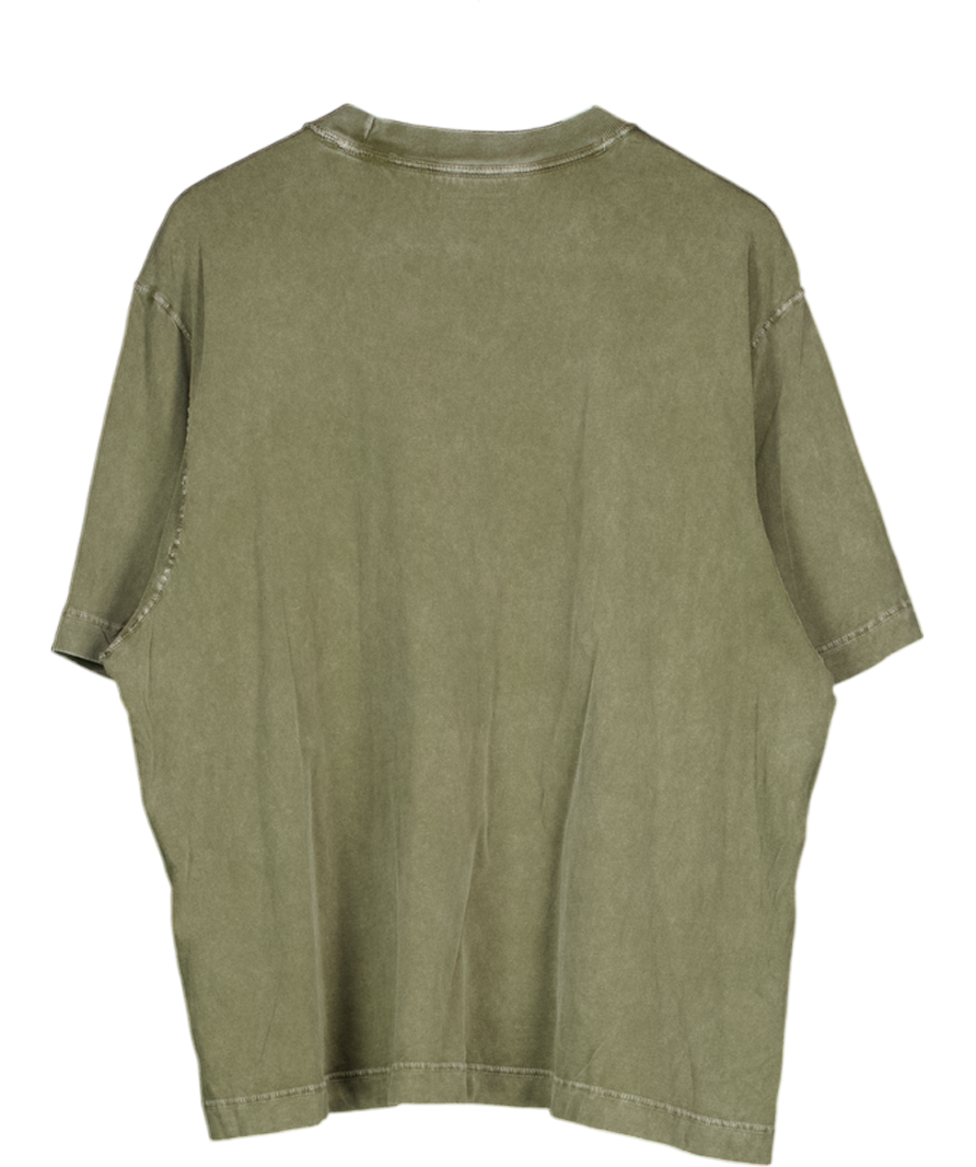 Abercrombie & Fitch Khaki Green Vintage Inspired Fit T-shirt UK L