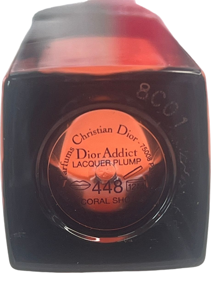 Dior Coral Shade Lacquer Plump Lipstick Sealed UK