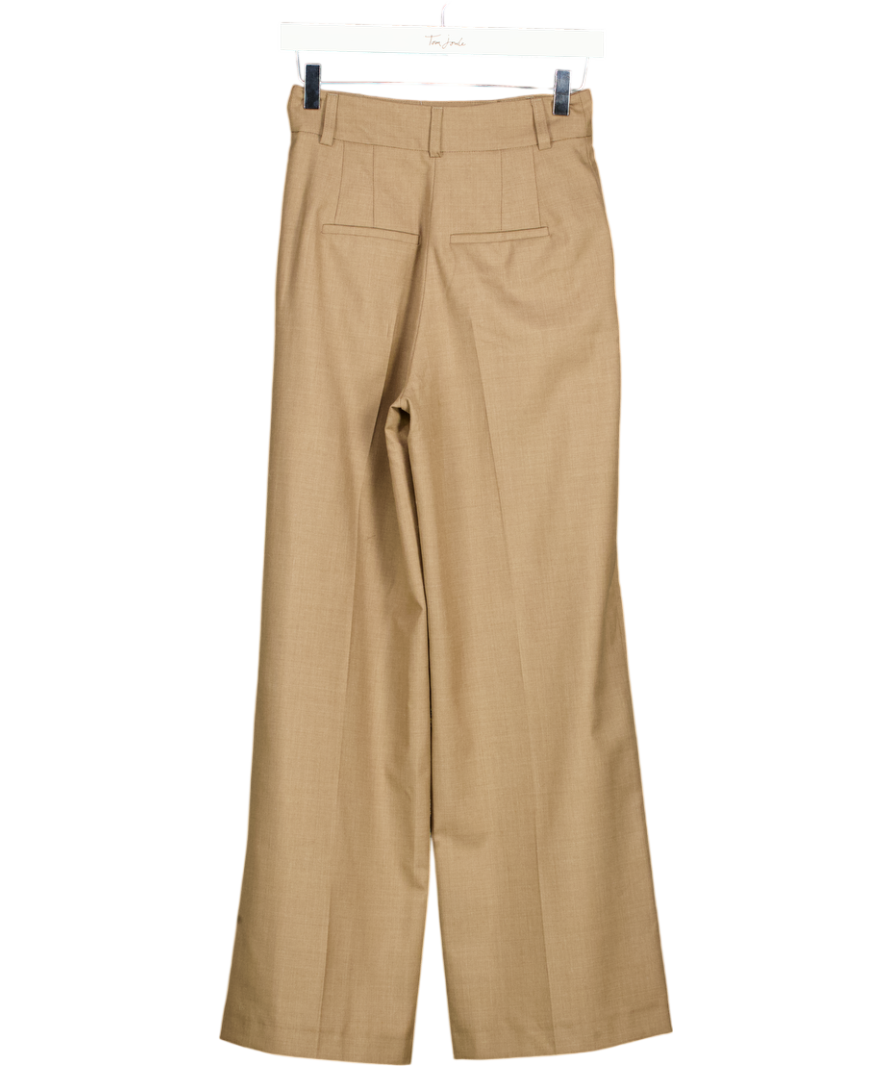 Rosae paris Brown The Ultimate Timeless Tailored Pants UK 6