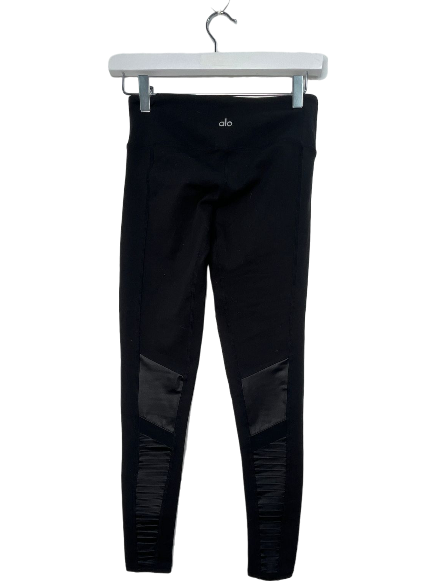 Alo Yoga Black High-waisted Panelled Leggings BNWT UK XS
