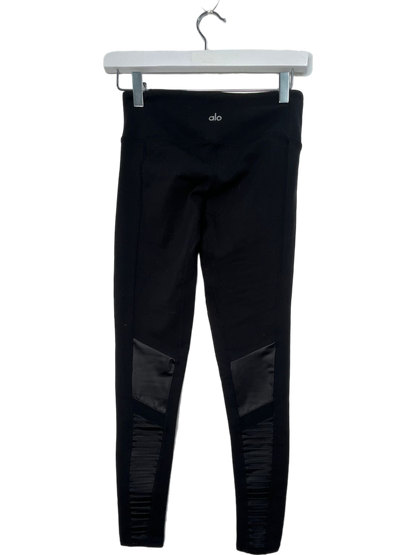 Alo Yoga Black High-waisted Panelled Leggings BNWT UK XS
