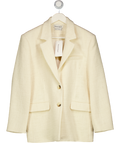 WEEKEND & BEYOND Cream Boucle Blazer UK S