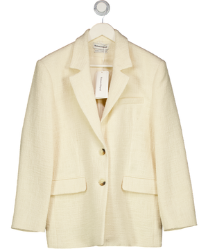 WEEKEND & BEYOND Cream Boucle Blazer UK S