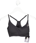 gymshark Black Sports Bra UK M