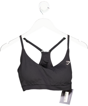 gymshark Black Sports Bra UK M