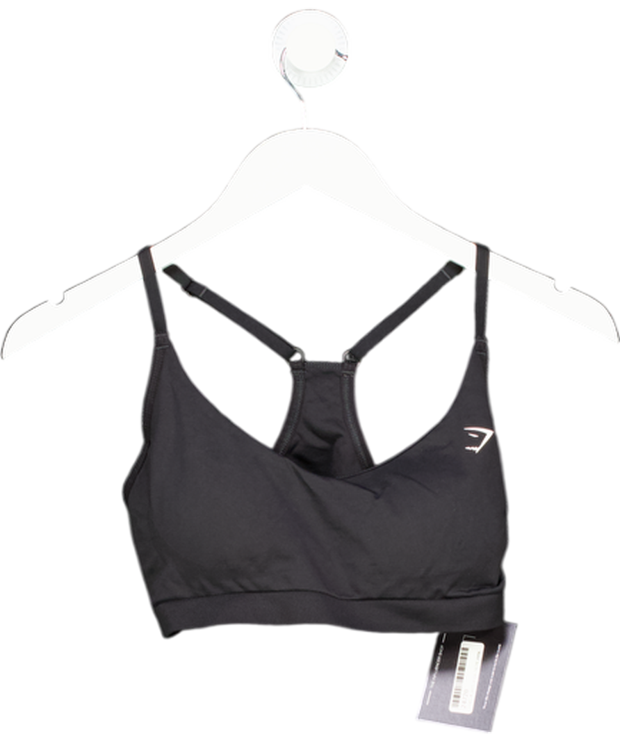 gymshark Black Sports Bra UK M