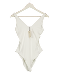 River Island White Bodysuit UK S